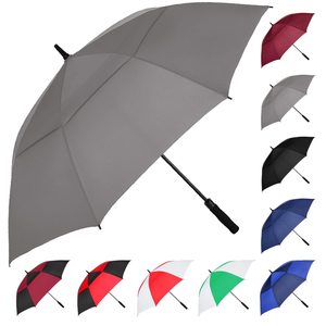 Golf <b>Umbrella</b> with Custom Logo Large <b>Windproof</b> <b>Umbrellas</b> Automatic Open Oversize Double Layer Golf <b>Umbrella</b> - Product Image 5