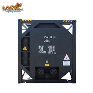 Lửa hoặc điện nước nóng nhựa đường Un T3 20ft bitum Giao thông vận tải Tank container để bán - Product Image 3