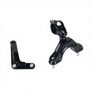 JMZGTG ALL THINGS ZX-6R Soporte <span class=keywords><strong>de</strong></span> <span class=keywords><strong>Amortiguador</strong></span> <span class=keywords><strong>de</strong></span> Dirección CNC para Motocicleta, Montaje Completo <span class=keywords><strong>de</strong></span> Dirección ZX636 19-26, Aluminio, Nuevo, Universal - Product Image 4