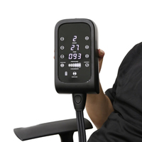 Masseur de jambes à 6 chambres Dispositif de compression pneumatique Bottes de récupération sportive pour la relaxation et la circulation des muscles des jambes complètes