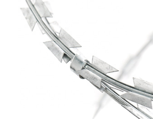 Alambre de púas de acero galvanizado tipo concertina, malla de alambre de seguridad con mayor duración para uso en prisiones - Product Image 2