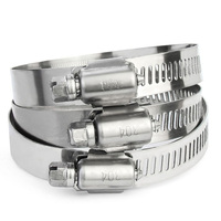 Collier de serrage à vis sans fin en acier inoxydable 304/201 finition zinc, réglable, pour tuyaux, OEM pour la vente en gros professionnelle