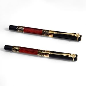 Luxury Vintage Metal Fountain <b>Pen</b> Unique Executive Custom Ink Logo Printed Stainless Steel Tip 0.5mm Branded Fancy Gift <b>Box</b> - Product Image 5