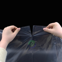 Sacs en poly durables de qualité alimentaire à plat de 1 à 20 mil avec logo personnalisé en PE-BD transparent jetable pour les croustilles et les épiceries