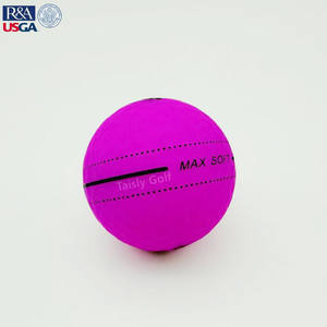 ماتي 2 قطعة جولة الكرة حية كرة جولف اللون الأزرق - Product Image 5