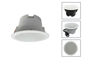 Altavoz de techo PA activo de 1/2 6W, 220V, 4,5 pulgadas, altavoz activo de pulgadas para sistema de megafonía - Product Image 4