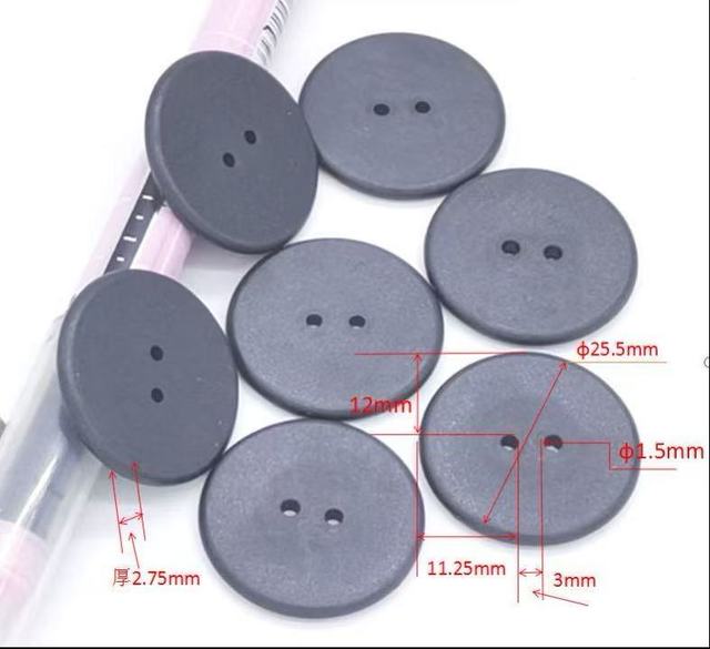 RFID UHF Mini Tag Waterproof Heat Resistant Access Control Card for Linen Clothing Hotel Apparel 860-960MHz Washable Laundry Tag