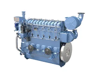 ที่ดีที่สุดราคา8กระบอก720kw/979hp/900Rpm CW8200ZC-9 Weichai Marine Diesel Motor