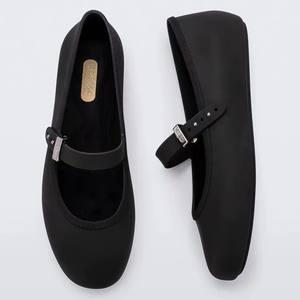 Zapatos casuales de una pieza para mujer, venta al por mayor de fábrica, bailarinas modernas y versátiles, zapatos para caminar sencillos y cómodos - Product Image 3