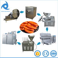 Four à fumer électrique 100 kg automatique pour viande de poulet et saucisses Shawarma Bacon Smokehouse
