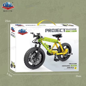 KAZI 1118/1119 Ingénieur en mécanique Jaybank, modèle de vélo de montagne pour garçons, ensembles de blocs de construction - Product Image 6