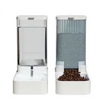 Fontaines à eau automatiques pour chats et chiens Yilin, distributeurs de nourriture, grande capacité, bols transparents, bacs de rangement - Boissons innovantes