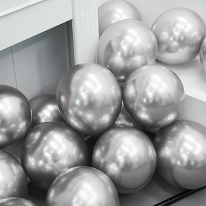 Großhandel Metallische Latex-Ballons Mehrfarbige Metall-Ballons 50 Stück Hochzeit Geburtstag Babyparty Party Hintergrund Deko Ballons - Product Image 4