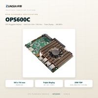 Module OPS enfichable OEM ODM DDR5 80 broches double affichage 4K Intel Core i3 i5 i7 165x114mm Ordinateur OPS