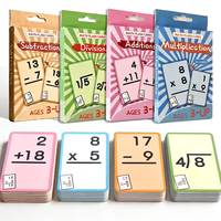Jeu de cartes de table personnalisé avec boîte à tiroir et dés pour divertissement de groupe
