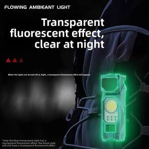 USB <b>Rechargeable</b> LED <b>Work</b> <b>Light</b> with Digital Display Rotatable Head COB XPG Dual <b>Light</b> Magnetic Base Waterproof Flashlight - Product Image 2