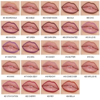 Crayon à lèvres rétractable personnalisé, marque privée, longue tenue, mat, waterproof, crayon à lèvres rose crème longue tenue