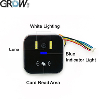 Lecteur de codes-barres 2D/1D UART GROW GM811-NFC avec fonction de lecteur de carte NFC, module de code-barres QR DC5V pour Arduino Android Windows