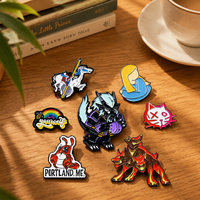 Créez Votre Propre Logo Personnalisé – Badges Métalliques en Gros, Épingles en Émail Mignonnes pour Vêtements et Sacs