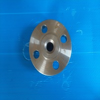 Bride de soudure en acier au carbone DIN2628 PN250 DN20 DN40 P245GH usinée CNC haute pression