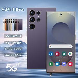 2025 mới S25 siêu điện thoại thông minh <span class=keywords><strong>6</strong></span>.9 inch 5G Dual Sim với 22GB + 2TB Android 15 108mp phía sau máy ảnh Tây Ban Nha di động điện thoại di động - Product Image 1