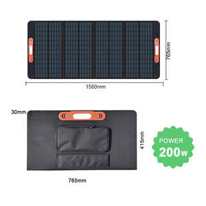 Panel Solar Plegable de 200W, Ligero y Portátil, con Tecnología Shingled, para Carga en Camping 4x4, de Fábrica OEM - Product Image 2
