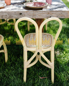 Custom Handmade Modern Rattan Kids <b>Chair</b> with Safety Features-Birthday Gift for Outdoor Use OEM ODM Manufacturer - Product Image 5