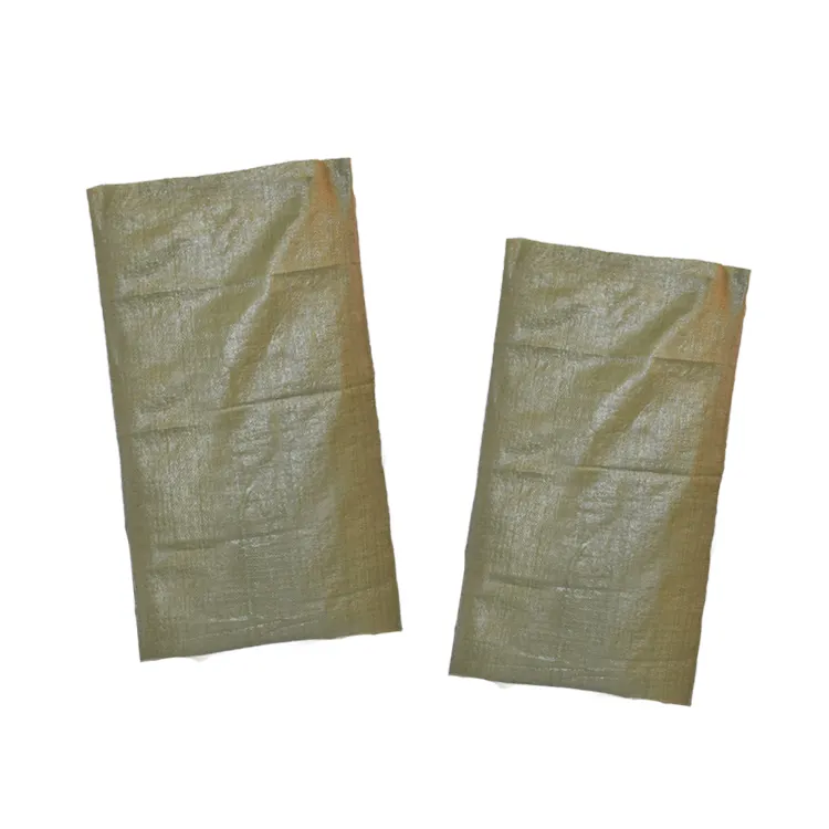Bolsa tejida de plástico para embalaje, bolsa vacía de 50kg y 100% kg con diseño de azúcar blanco usado, precio de fábrica de China, 100 PP