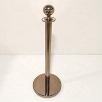 Poteau de Sécurité Rétractable en Acier Inoxydable pour Gestion de File d'Attente, Barrière de Bureau, Poteau de Sécurité pour File d'Attente