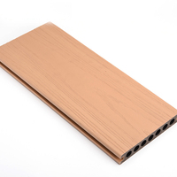 Plancher en composite WPC imperméable et ignifuge pour extérieur, 140 mm * 23 mm, pour aménagement paysager de jardin