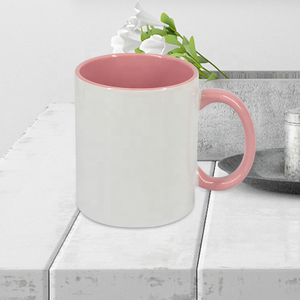 Tazze in Gres Sublimabile Stile Classico Più Popolari del 2025, 350/500ml, con Interno e Manico Colorati, Ideali per Regali Aziendali e Caffè - Product Image 2