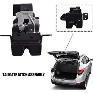 Portón trasero integrado cerradura pestillo Asamblea Compatible para <span class=keywords><strong>Hyundai</strong></span> <span class=keywords><strong>Tucson</strong></span> 10-15 <span class=keywords><strong>maletero</strong></span> trasero parte trasera reemplazar la cerradura de la puerta 81230-1H300 - Product Image 6