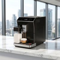 Machine à expresso pour usage domestique, entièrement automatique, du grain à la tasse, personnalisable pendant la production
