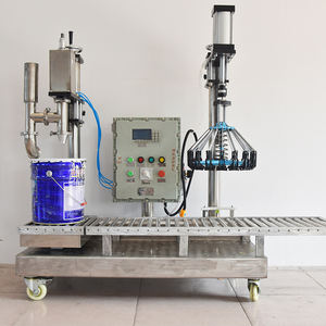 low price Semi-automatic <b>Coating</b> Filling <b>Machine</b> filling Machinery paint Filling <b>Machine</b> - Product Image 2