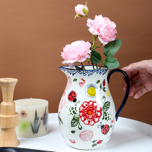 Bình Sữa Gốm Nhỏ Nhiều Màu Hiện Đại Bán Sỉ Bình Sữa Trang Trí - Product Image 5