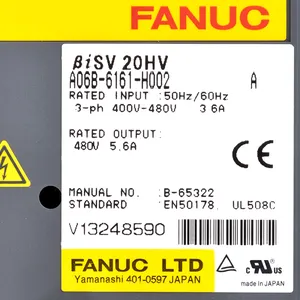 A06B-6161 Series New Original Fanuc Servo Amplifier A06B-6161-H001 Fanuc Drive
