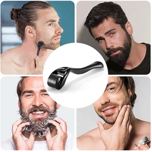 Ensemble de soins pour la <span class=keywords><strong>barbe</strong></span> pour hommes, kit de toilettage pour la croissance de la <span class=keywords><strong>barbe</strong></span> avec rouleau dermique, beurre, baume, huile, kit de croissance de la <span class=keywords><strong>barbe</strong></span> - Product Image 5