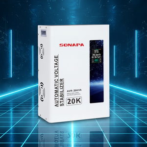 Régulateur de tension automatique à tiristors (SCR) 220V pour usage domestique, capacité 20 KVA, modèle SCR-20000VA, pour la régulation de l'alimentation - Product Image 1