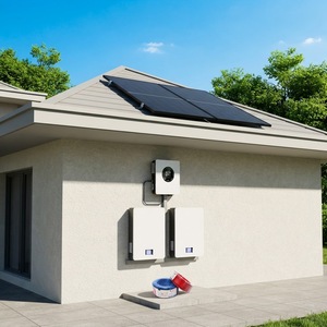 Système solaire hybride hors réseau 6,2 kW avec batterie LiFePO4 murale 20 kWh et 12 panneaux solaires 620 W – Kit de stockage domestique - Product Image 2