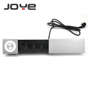 Bàn Hội Nghị Ổ Cắm Điện Ổ Cắm Điện Đa Ổ Cắm Với Bộ Sạc Không Dây 15W - Product Image 6