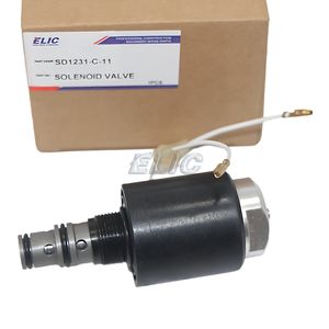 Pièces d'excavatrice de machines de construction électrovanne hydraulique DC24v SD1231-C-11 38553-70500 - Product Image 6