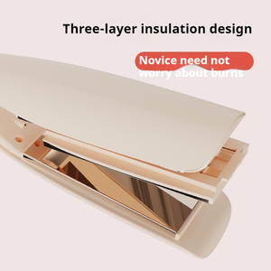 Lisseur électrique de <span class=keywords><strong>cheveux</strong></span> de dessin animé, <span class=keywords><strong>mini</strong></span> plaque de lissage petite et portable, clip <span class=keywords><strong>à</strong></span> air en forme de tulipe pour un usage domestique ou en salon, neuf en boîte en plastique - Product Image 3