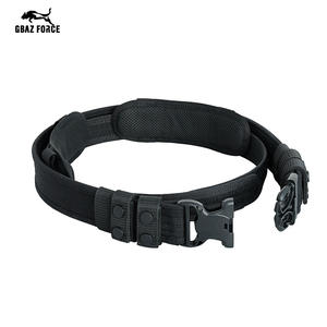 Ceinture tactique rembourrée en maille de 2 pouces Gbaz Force avec boucle à dégagement rapide à trois points pour usage extérieur adulte - Product Image 5