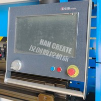 Presse plieuse hydraulique CNC NC DE15 CybTouch12 à 4+1 axes pour tôles d'acier doux 2m 2.5m 3.2m 4m 6m 8m