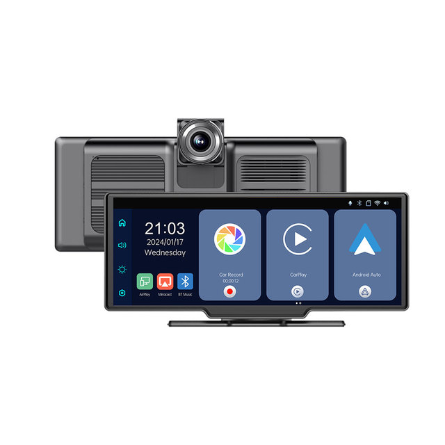 10.26 Inch In-cell IPS Carplay Screen with 1080P Carplay & Android Auto Car Screen with Speaker