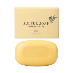 Savon de Soufre Naturel en Gros avec <span class=keywords><strong>Huile</strong></span> <span class=keywords><strong>d</strong></span>'<span class=keywords><strong>Olive</strong></span> Anti-Acné Cosmétiques Solides en Pain <span class=keywords><strong>pour</strong></span> <span class=keywords><strong>Psoriasis</strong></span> Eczéma Points Noirs - Product Image 1