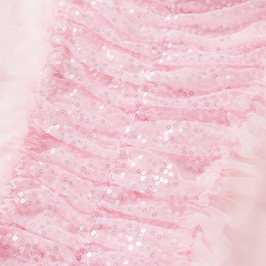 Vestito Corto in Chiffon <span class=keywords><strong>con</strong></span> Maniche a Palloncino per Bambine, Nuovo Top Carino <span class=keywords><strong>con</strong></span> Spalline Sottili, Gonna Vaporosa da Balletto per Bambini, Tema Natalizio e Cinematografico - Product Image 4