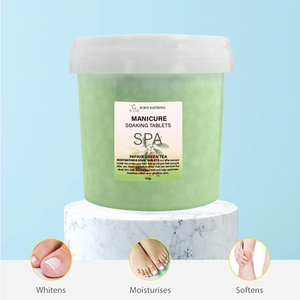 Gelée hydratante pour pédicure Salon Multi Smell Spa Pies, soin des pieds, boîte de soins pour pédicure, comprimés de spa pour les pieds, papaye, thé vert - Product Image 2