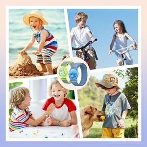 Prix <span class=keywords><strong>pas</strong></span> <span class=keywords><strong>cher</strong></span> 2025 réglable mignon enfants Nylon bande coloré extensible étui <span class=keywords><strong>Bracelet</strong></span> pour Airtag <span class=keywords><strong>bracelet</strong></span> Anti-perte accessoire - Product Image 4