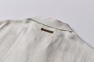 Polo homme Old.Money à manches courtes, noir uni, coupe classique, style minimaliste, tissu Oxford tissé - Product Image 5